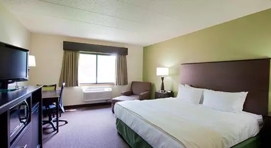 身障者適用キングサイズベッドルーム, Americinn By Wyndham Hampton