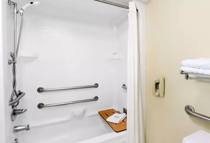 身障者適用キングサイズベッドルーム, Days Inn & Suites By Wyndham Pocahontas