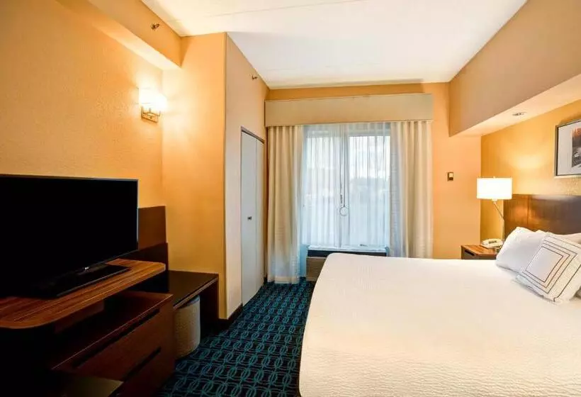 キングサイズベッドのスタンダードルーム, Fairfield Inn & Suites Christiansburg