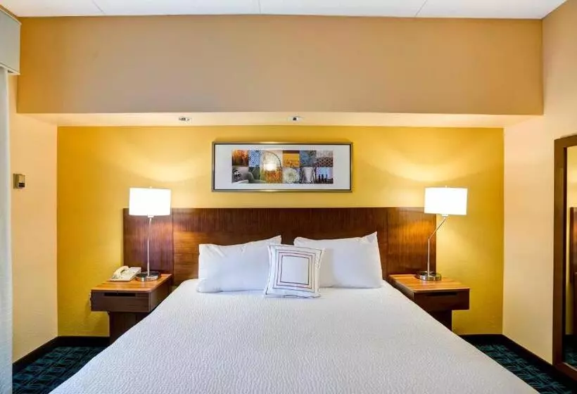 キングサイズベッドのスタンダードルーム, Fairfield Inn & Suites Christiansburg