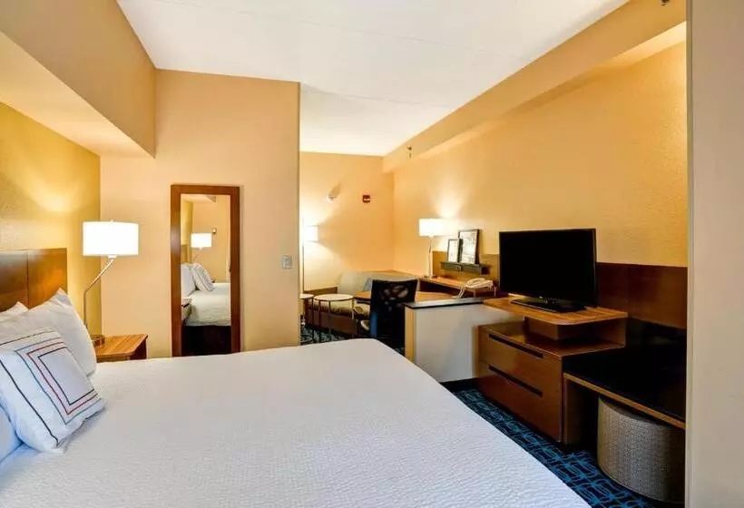 キングサイズベッドのスイートルーム, Fairfield Inn & Suites Christiansburg