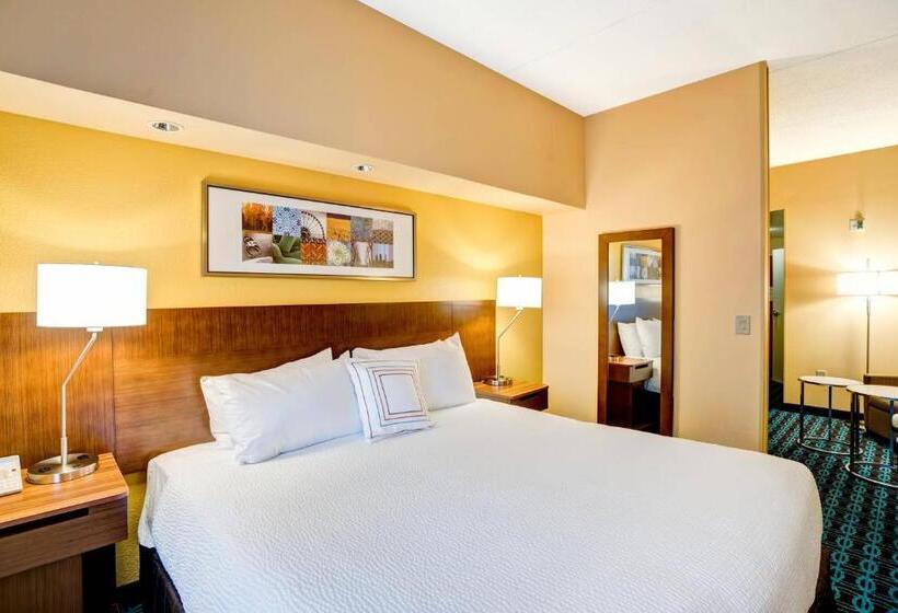 Люкс Кровать Кинг, Fairfield Inn & Suites Christiansburg