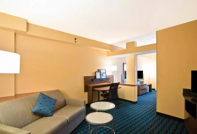 キングサイズベッドのスイートルーム, Fairfield Inn & Suites Christiansburg