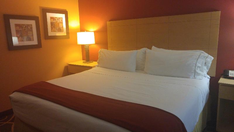 身障者適用キングサイズベッドルーム, Holiday Inn Express   Cortland, An Ihg