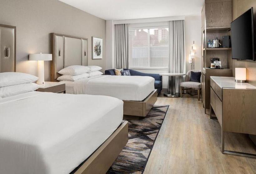 带2个双人床的标准工作室, Sheraton Duluth