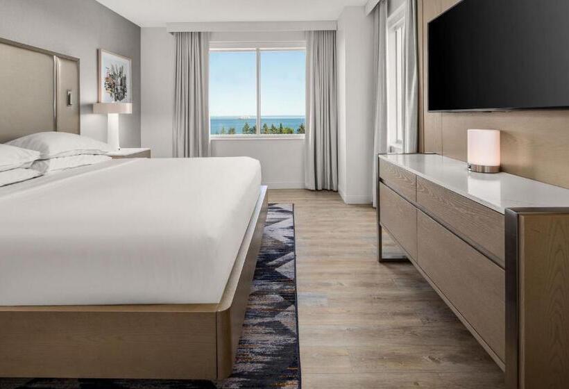 带大床的套房, Sheraton Duluth