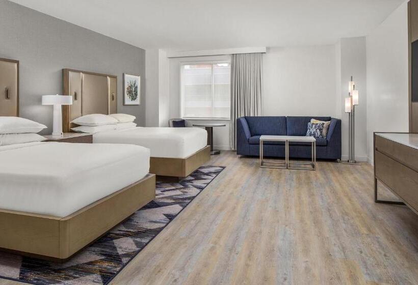 带2个双人床的标准工作室, Sheraton Duluth