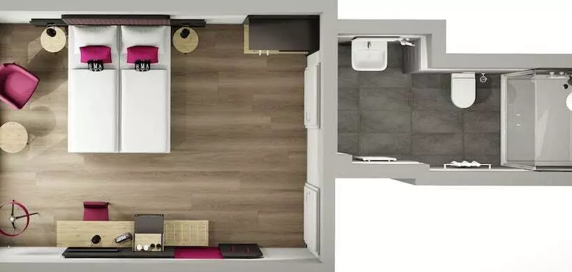 Standard-huone, Smarty Cologne Dom Hotel   Boardinghouse   Kontaktloser Self Check In