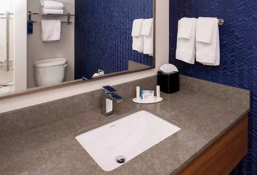 ２ダブルベッドのスタンダードルーム, Fairfield Inn & Suites High Point Archdale