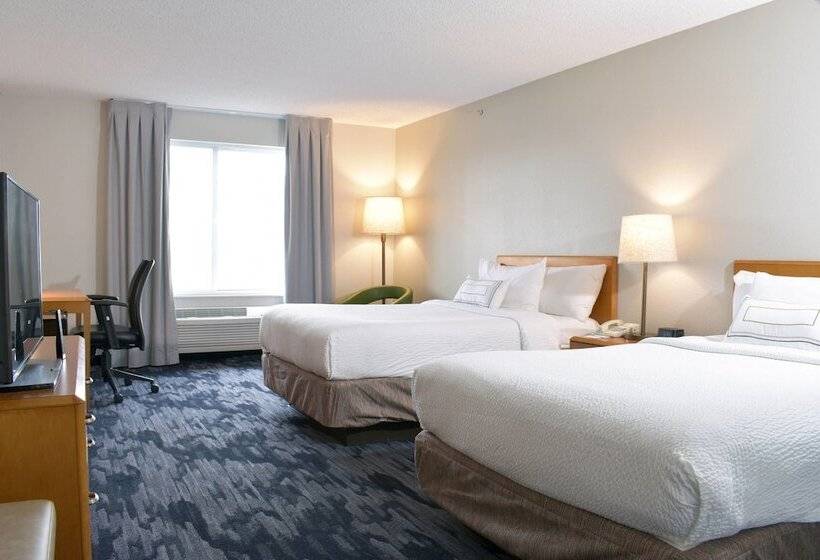 Standard Szoba 2 Franciaággyal, Fairfield Inn & Suites Indianapolis East