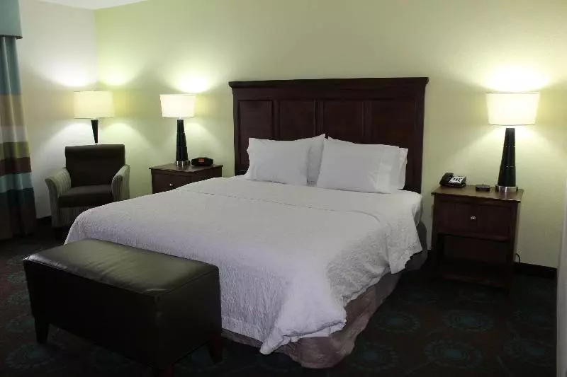 キングサイズベッドのスタンダードルーム, Hampton Inn Dahlgren