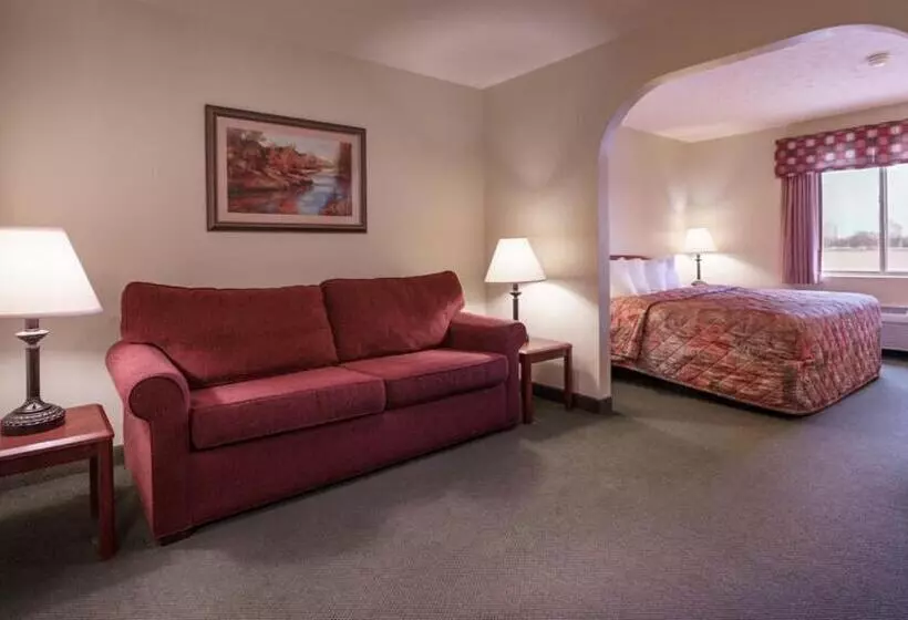 キングサイズベッドのスイートルーム, Supertel Inn & Conference Center