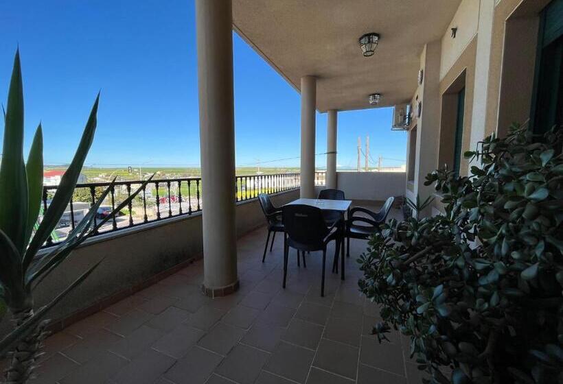 חדר סטנדרט עם מרפסת, Hostal Parador De Los Llanos