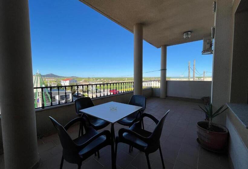 חדר סטנדרט עם מרפסת, Hostal Parador De Los Llanos