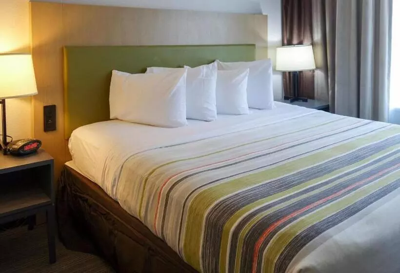 キングサイズベッドのスタンダードルーム, Country Inn & Suites By Radisson, Washington, D.c. East  Capitol Heights, Md