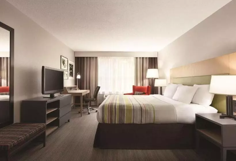 身障者適用キングサイズベッドルーム, Country Inn & Suites By Radisson, Washington, D.c. East  Capitol Heights, Md