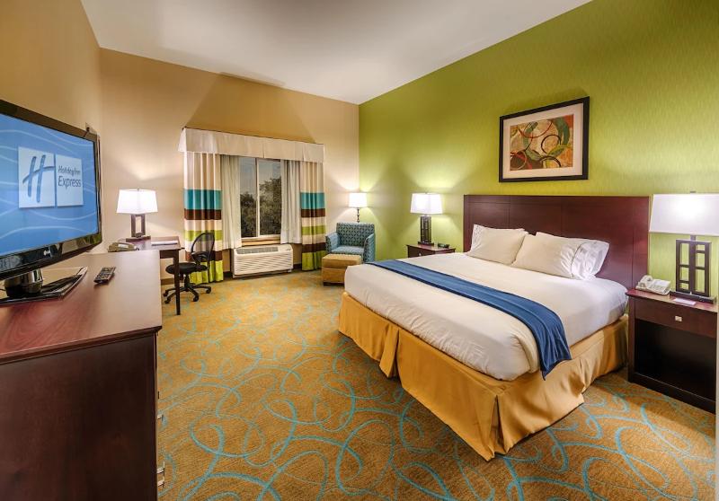 장애인을 위한 킹사이즈 침대 스탠다드 룸, Holiday Inn Express Hotel & Suites Red Bluff South Redding By Ihg