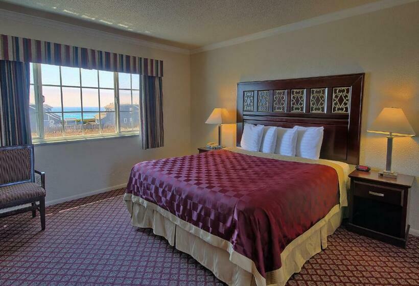 キングサイズベッドのスタンダードルーム, Sea Breeze Inn San Simeon
