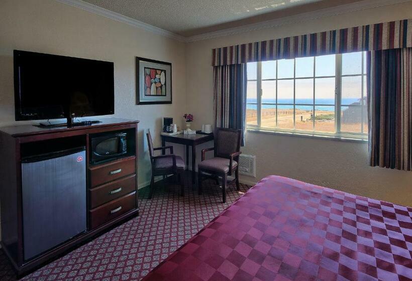 キングサイズベッドのスタンダードルーム, Sea Breeze Inn San Simeon