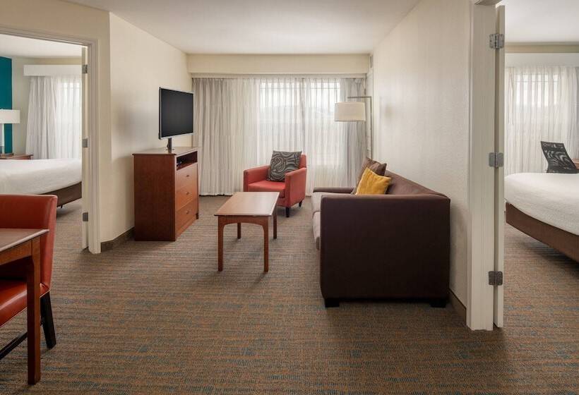 침실 2개 스위트, Residence Inn Bozeman