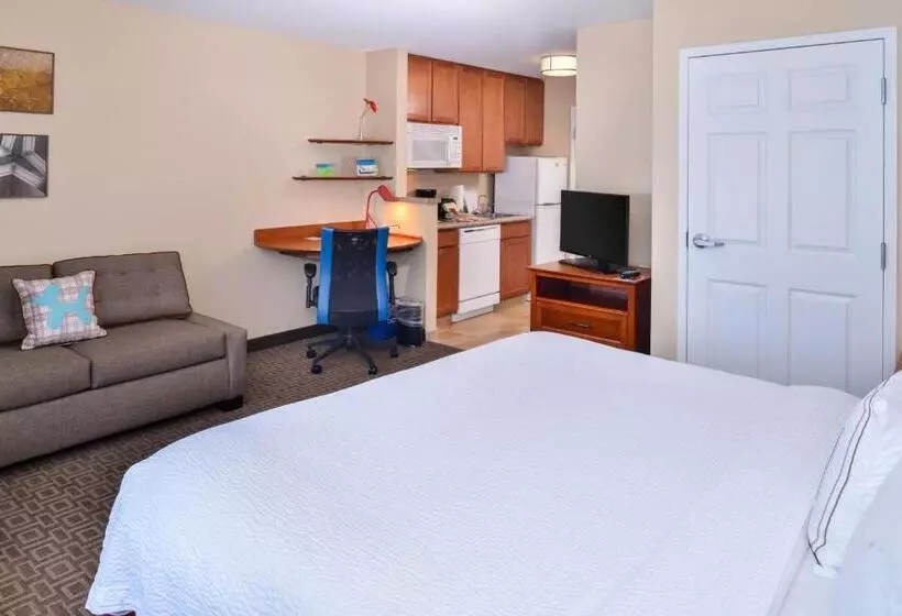 キングサイドベッドのスタンダードワンルーム, Towneplace Suites Thousand Oaks Ventura County