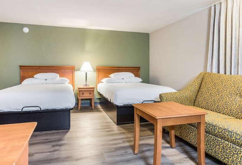 חדר סטנדרט שתי מיטות זוגיות, Americas Best Value Inn Lebanon