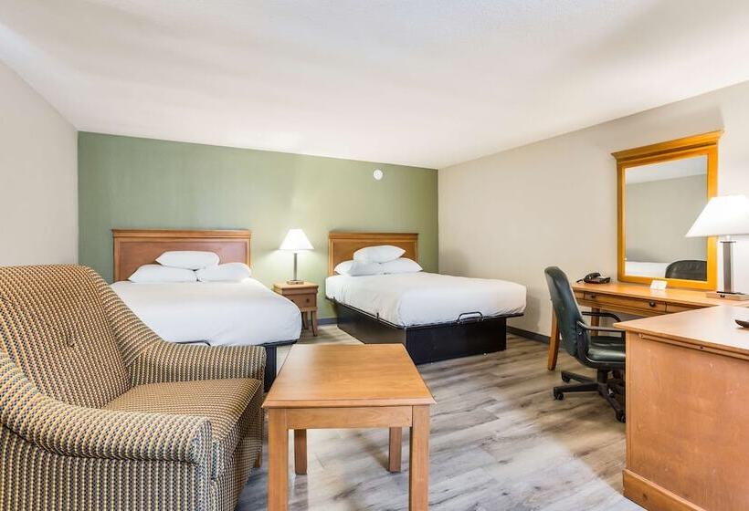 חדר סטנדרט שתי מיטות זוגיות, Americas Best Value Inn Lebanon