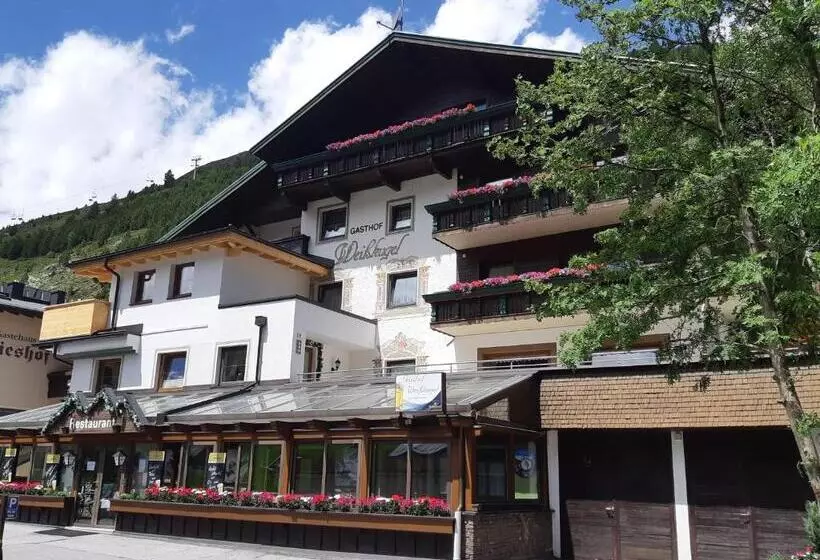 バルコニー付き１ベッドルームアパートメント, Gasthof Weißkugel