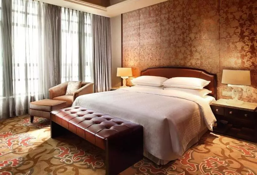 キングサイズベッドのデラックスルーム, Sheraton Jiangyin