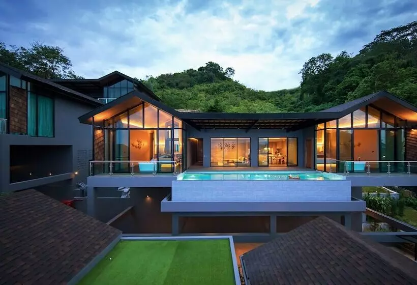 Villa 2 Makuuhuonetta Merinäkymä, The Senses Resort & Pool Villas, Phuket