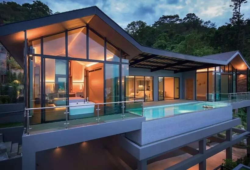 Villa 2 Makuuhuonetta Merinäkymä, The Senses Resort & Pool Villas, Phuket