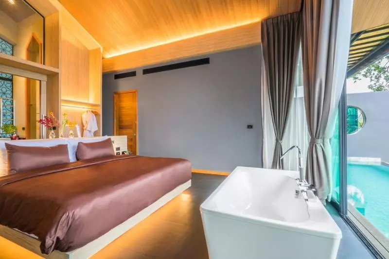 Villa 1 Makuuhuone, The Senses Resort & Pool Villas, Phuket