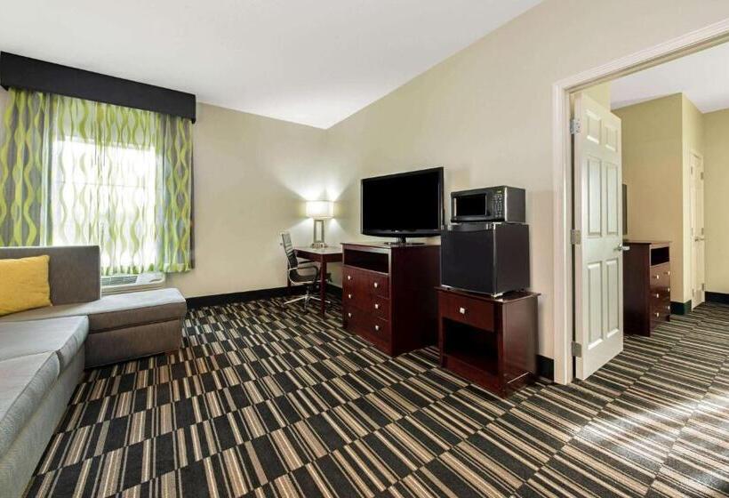 キングサイズベッドのデラックススイート, La Quinta By Wyndham Bridge City Orange