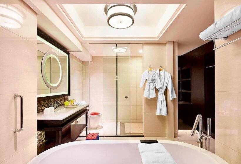 サイドオーシャンビューのダブルベッドスタンダードルーム, Sheraton Bali Kuta Resort