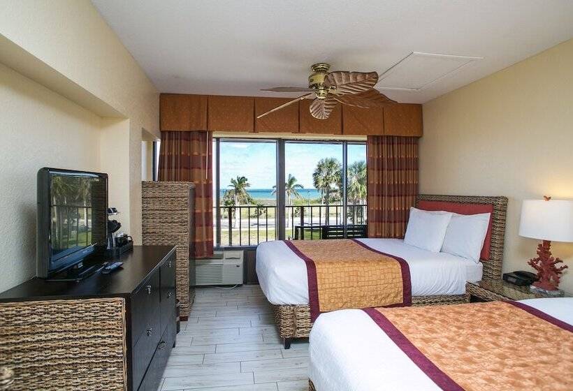 غرفة ديلوكس ذات إطلالة, Royal Inn Beach Hutchinson Island