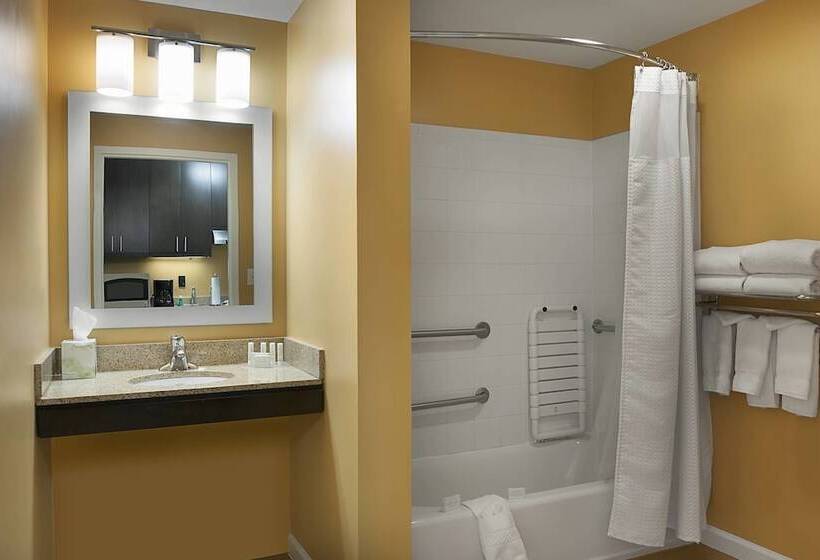 带2个卧室的套房, Towneplace Suites By Marriott Rock Hill