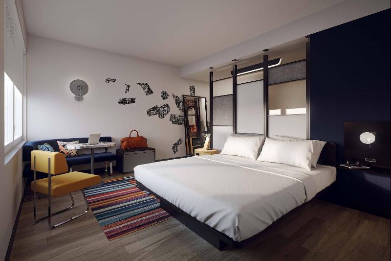 带大床的标准工作室, Courtyard Seattle Downtown/pioneer Square