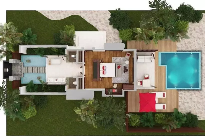 ویلای یک اتاق خوابه با استخر شنا, Niyama Private Islands Maldives