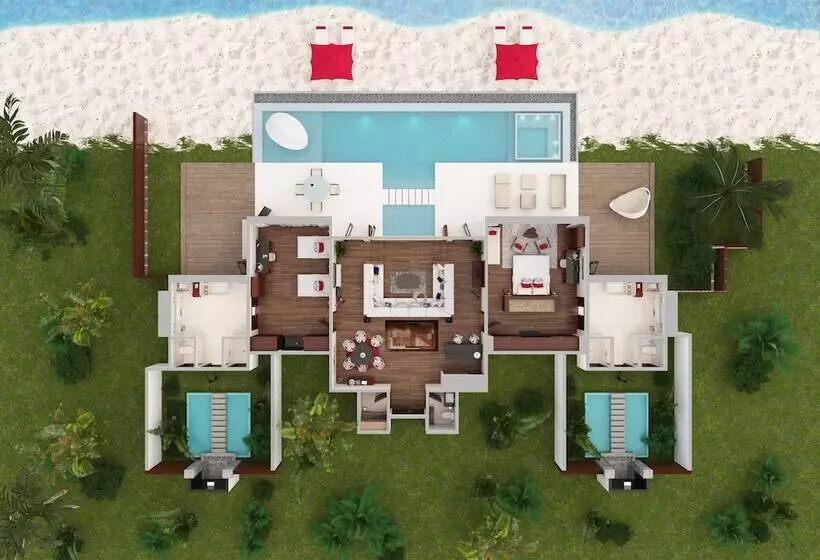 2 Bedroom Apartment with Pool, Niyama Private Islands Maldives