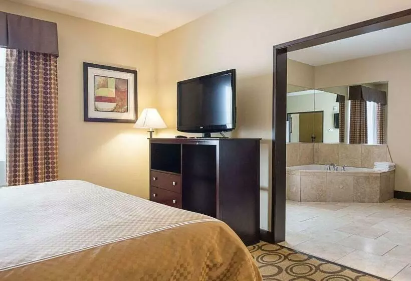 キングサイズベッドのスタンダードルーム, Rodeway Inn & Suites
