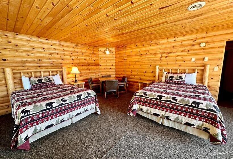 غرفة ديلوكس, The Lodge At Lolo Hot Springs