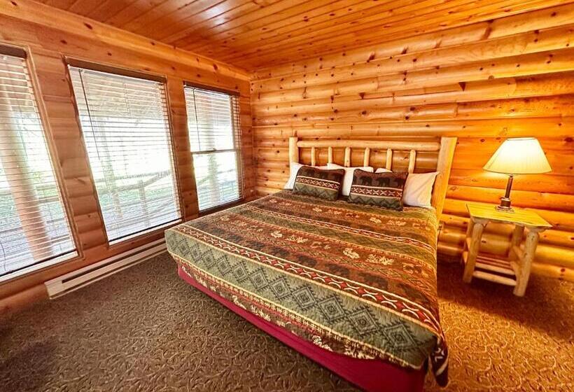 غرفة ديلوكس سرير كينج, The Lodge At Lolo Hot Springs