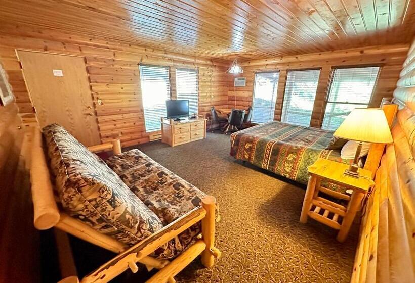 غرفة ديلوكس سرير كينج, The Lodge At Lolo Hot Springs