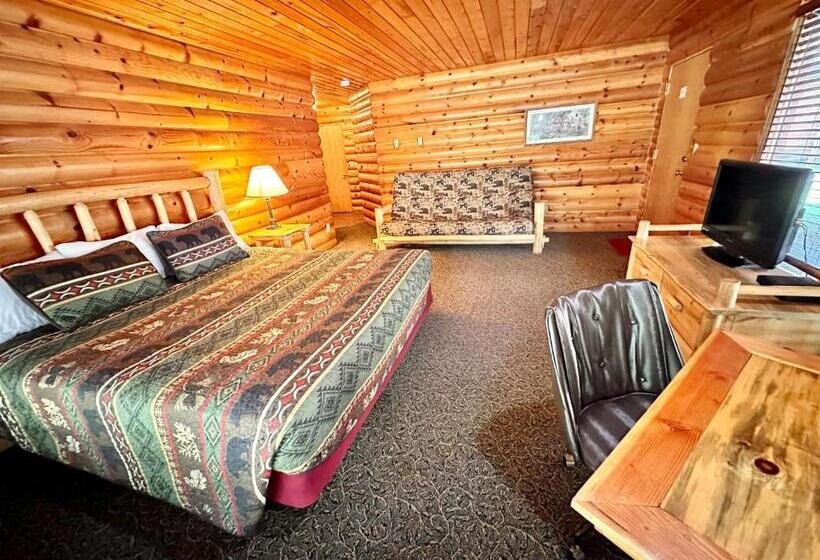 غرفة ديلوكس سرير كينج, The Lodge At Lolo Hot Springs