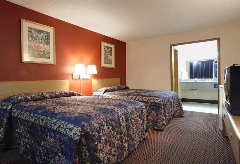 ２ダブルベッドのスタンダードルーム, Americas Best Value Inn Weatherford, Ok