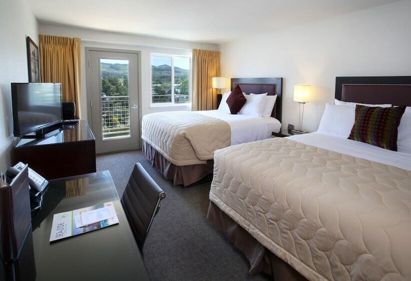 חדר סטנדרט שתי מיטות זוגיות, River Inn At Seaside