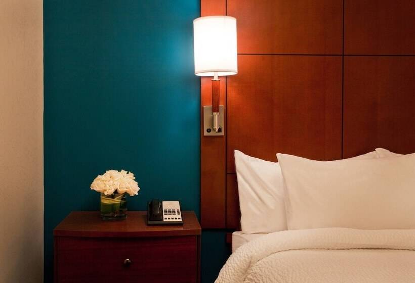 침실 2개 스위트, Residence Inn By Marriott Syracuse Downtown At Armory Square