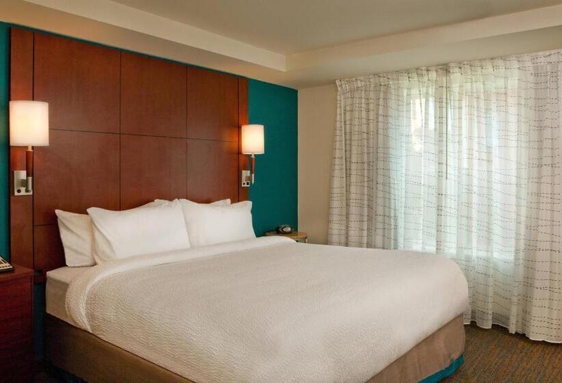 带大床的套房, Residence Inn By Marriott Syracuse Downtown At Armory Square