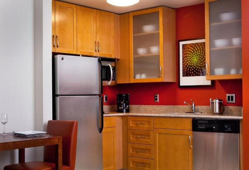 带2个卧室的套房, Residence Inn By Marriott Syracuse Downtown At Armory Square