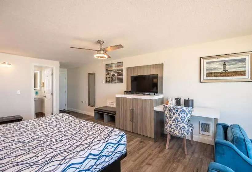 キングサイズベッドのデラックスルーム, Sailor Jack Oceanfront Motel